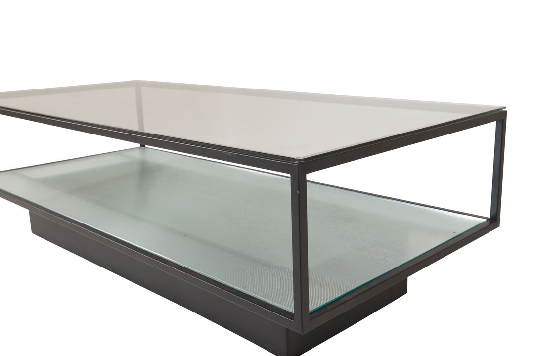 Furniture Fashion Maglehem - Sofa Table - Glass / Black
