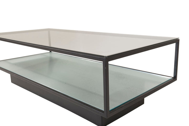 Furniture Fashion Maglehem - Sofa Table - Glass / Black