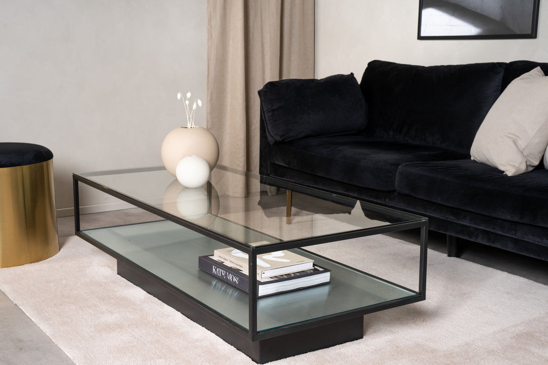 Furniture Fashion Maglehem - Sofa Table - Glass / Black