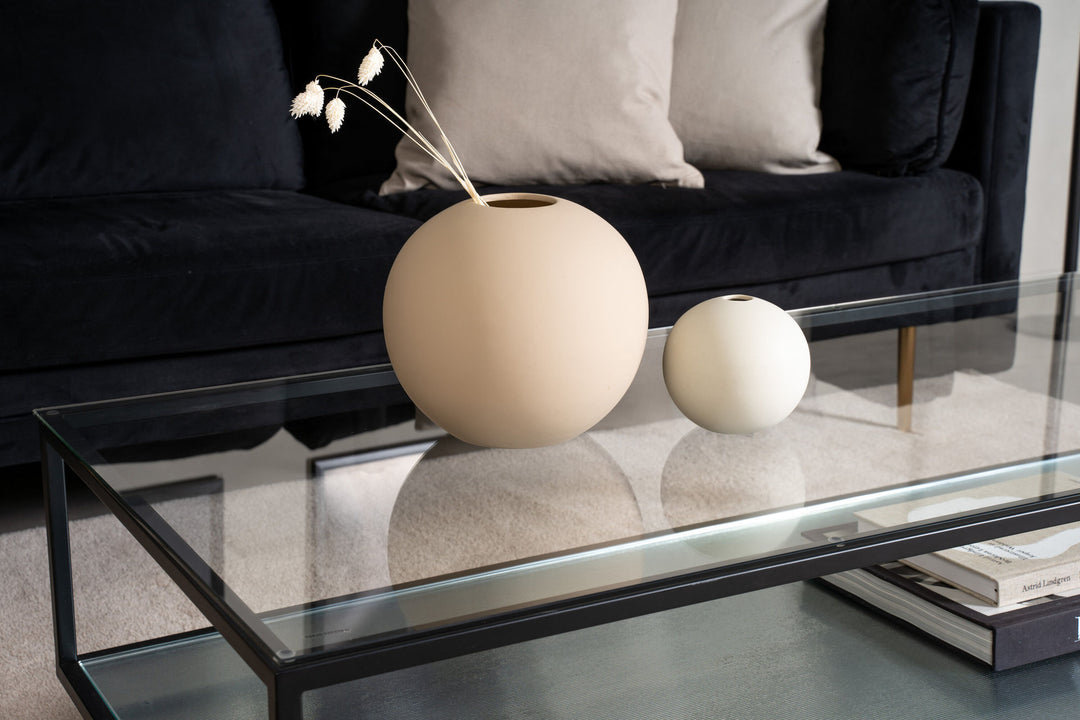 Furniture Fashion Maglehem - Sofa Table - Glass / Black