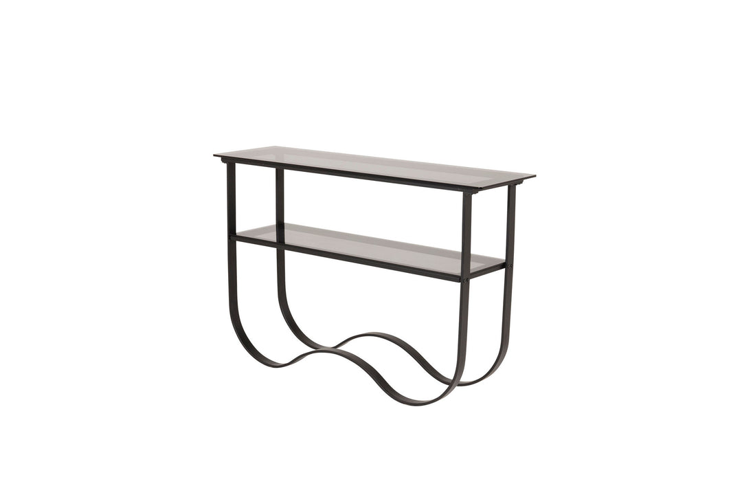 Furniture Fashion Wavy - Side Table - Black / Black