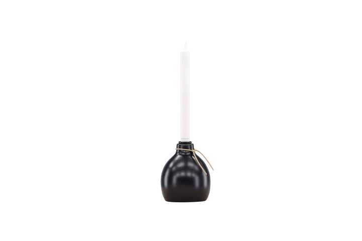 Venture Home Ulricehamn Candlestick 12cm - Black  /