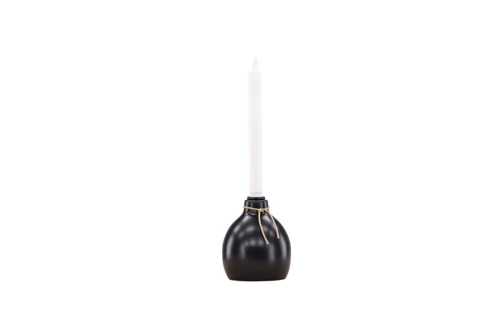 Venture Home Ulricehamn Candlestick 12cm - Black  /