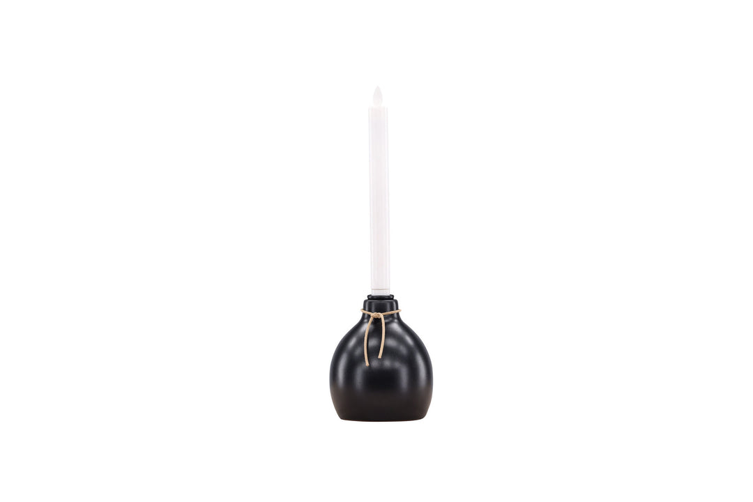 Venture Home Ulricehamn Candlestick 12cm - Black  /