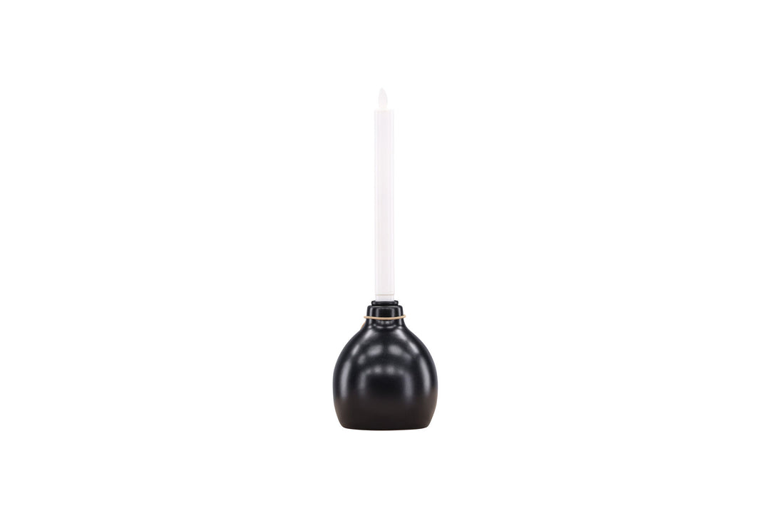Venture Home Ulricehamn Candlestick 12cm - Black  /