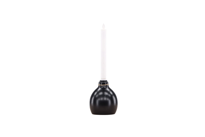 Venture Home Ulricehamn Candlestick 12cm - Black  /