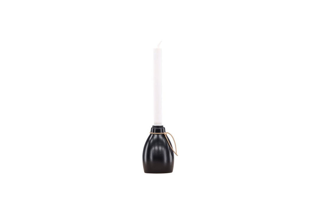 Venture Home Ulricehamn Candlestick  9cm - Black  /