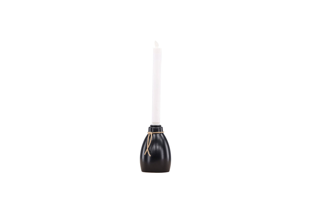 Venture Home Ulricehamn Candlestick  9cm - Black  /