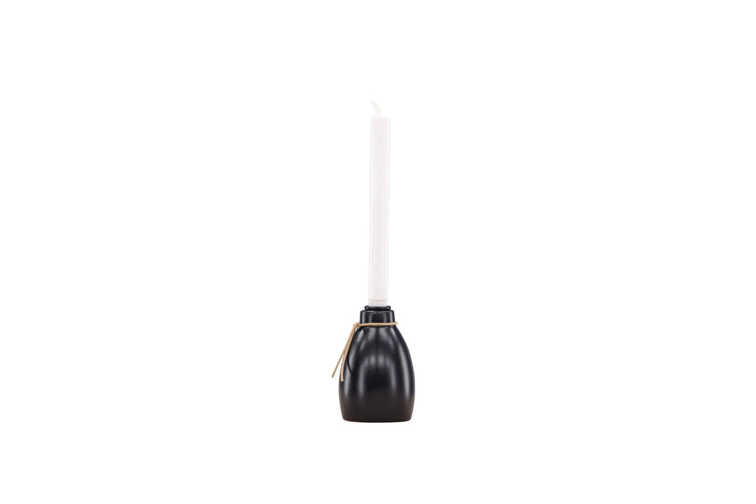 Venture Home Ulricehamn Candlestick  9cm - Black  /