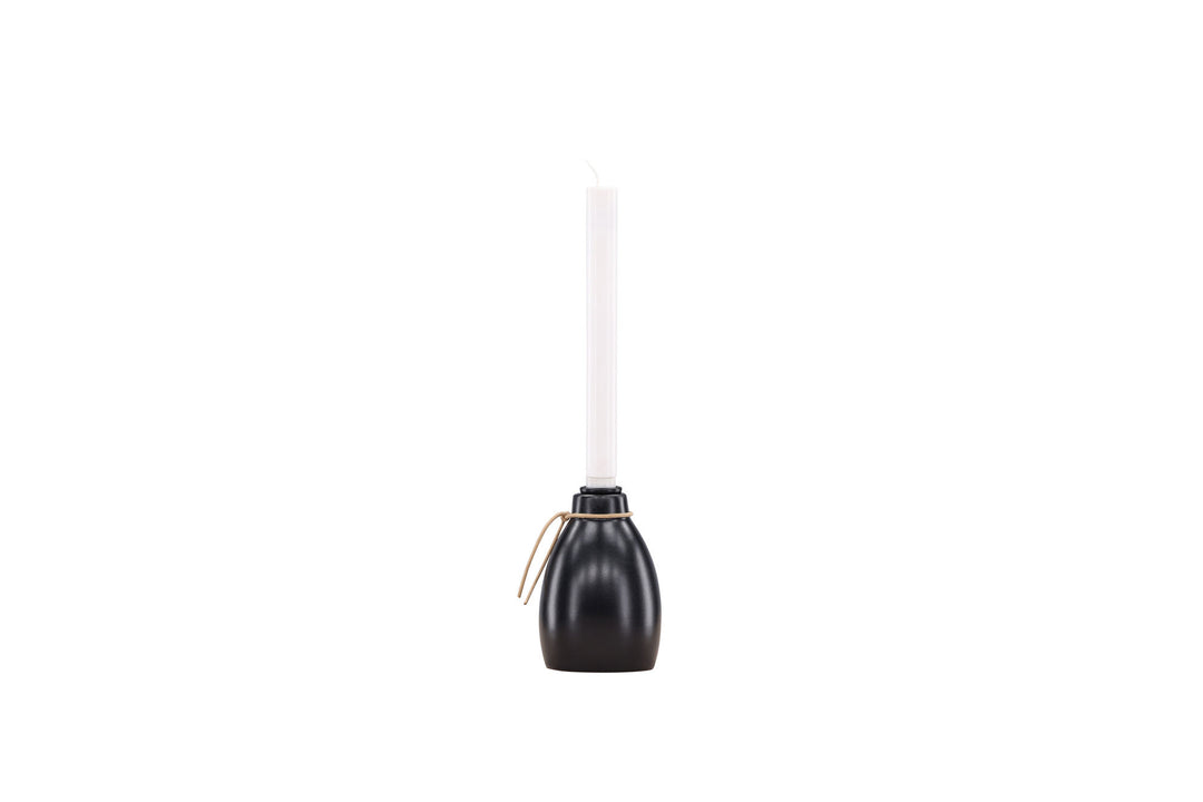 Venture Home Ulricehamn Candlestick  9cm - Black  /