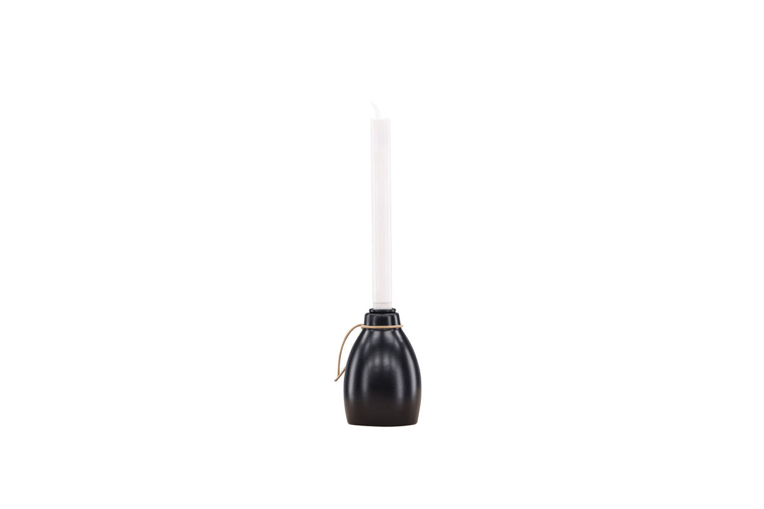 Venture Home Ulricehamn Candlestick  9cm - Black  /