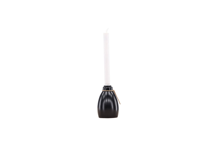 Venture Home Ulricehamn Candlestick  9cm - Black  /