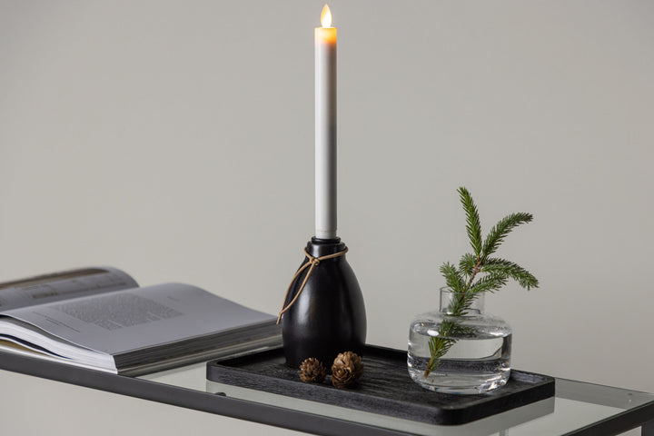 Venture Home Ulricehamn Candlestick  9cm - Black  /