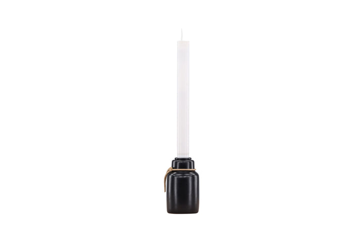 Venture Home Ulricehamn Candlestick 6cm - Black  /