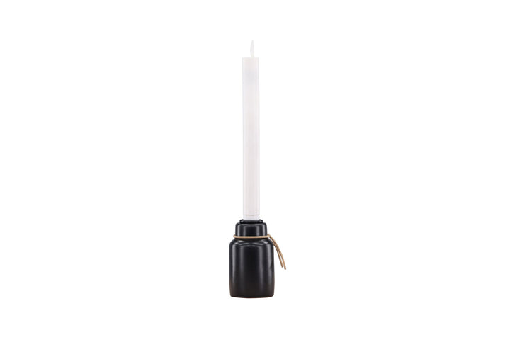 Venture Home Ulricehamn Candlestick 6cm - Black  /