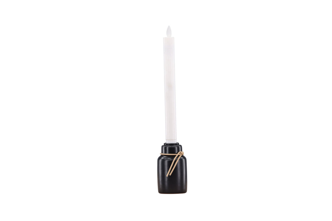 Venture Home Ulricehamn Candlestick 6cm - Black  /