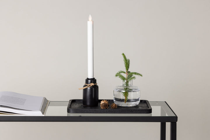 Venture Home Ulricehamn Candlestick 6cm - Black  /