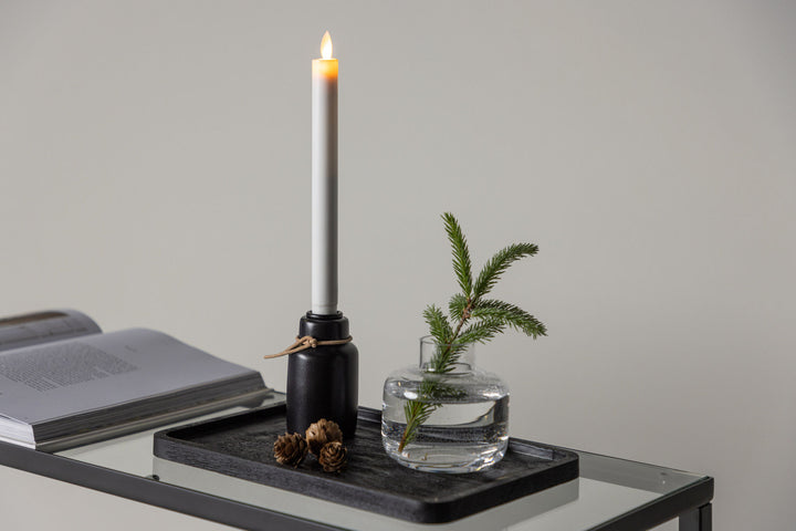 Venture Home Ulricehamn Candlestick 6cm - Black  /