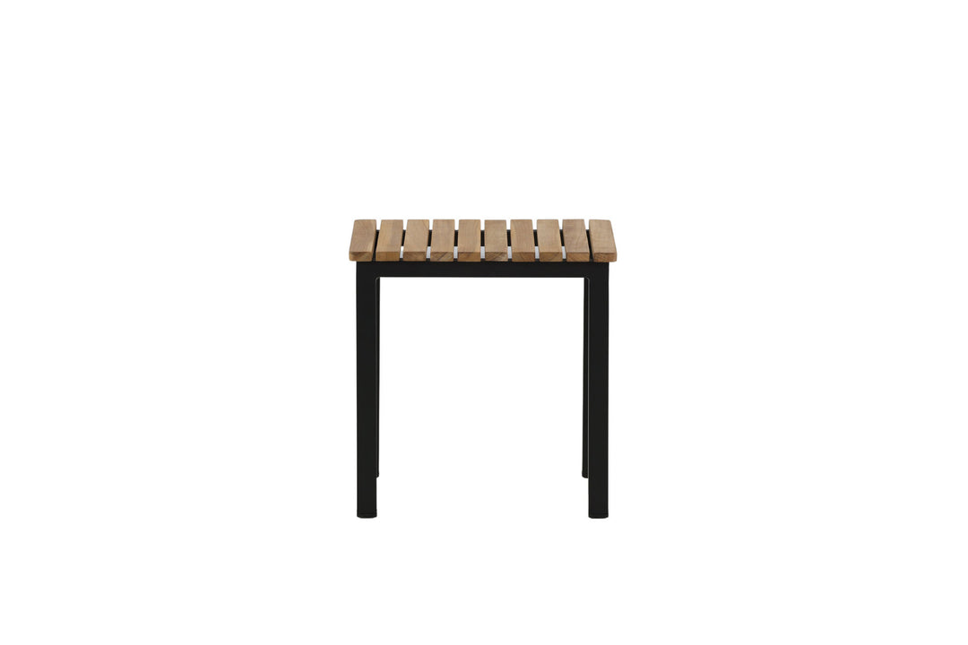 Venture Home Mexico Side table 40*40 - Black/Teak