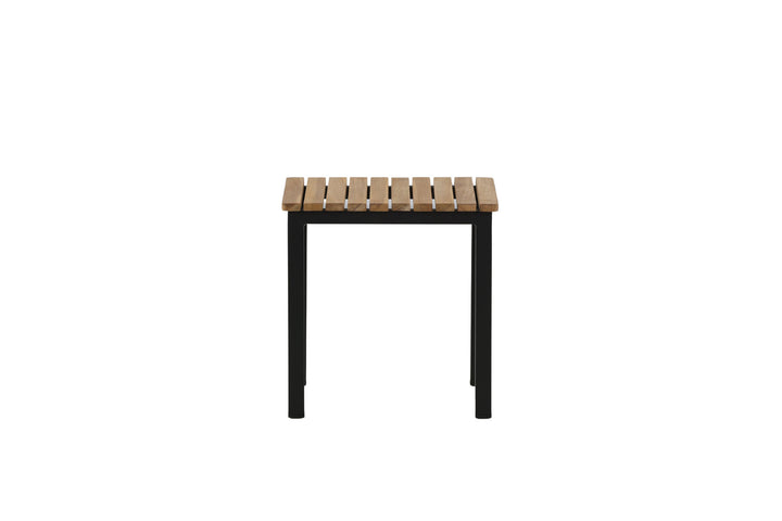 Venture Home Mexico Side table 40*40 - Black/Teak