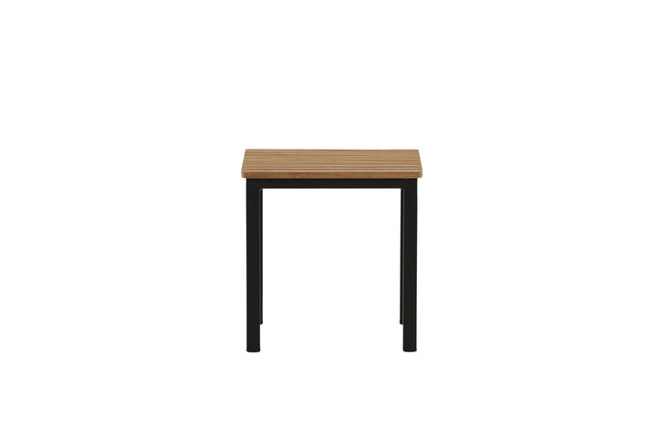 Venture Home Mexico Side table 40*40 - Black/Teak