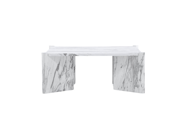 Venture Home Rogaland Sofa table  - White Marblelook /  MDF