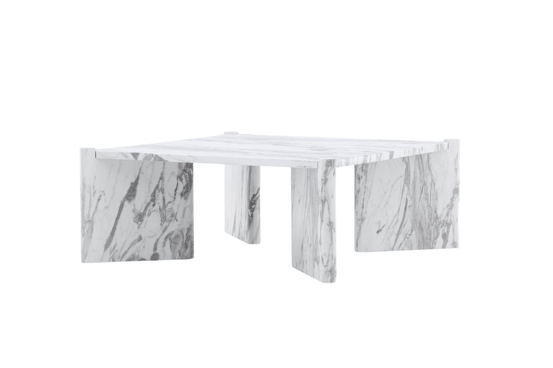 Venture Home Rogaland Sofa table  - White Marblelook /  MDF