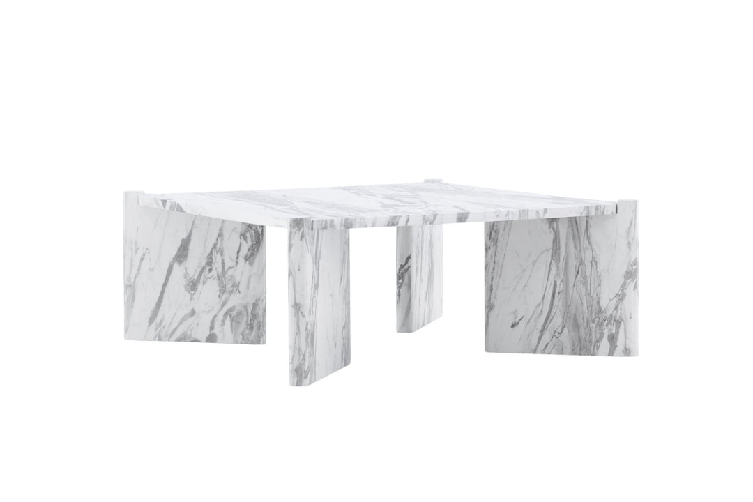 Venture Home Rogaland Sofa table  - White Marblelook /  MDF
