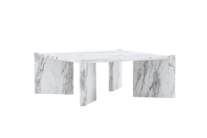 Venture Home Rogaland Sofa table  - White Marblelook /  MDF