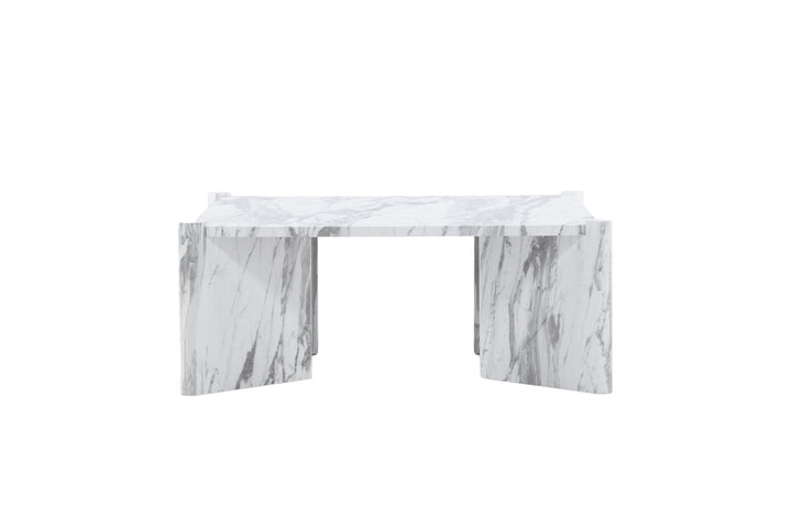 Venture Home Rogaland Sofa table  - White Marblelook /  MDF