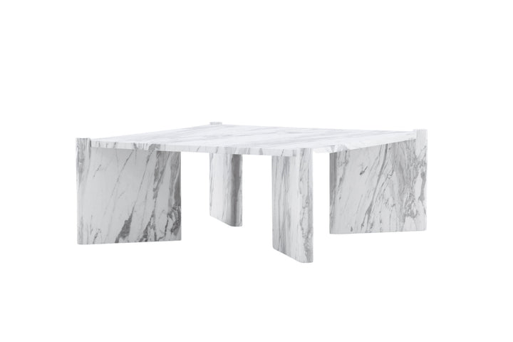 Venture Home Rogaland Sofa table  - White Marblelook /  MDF
