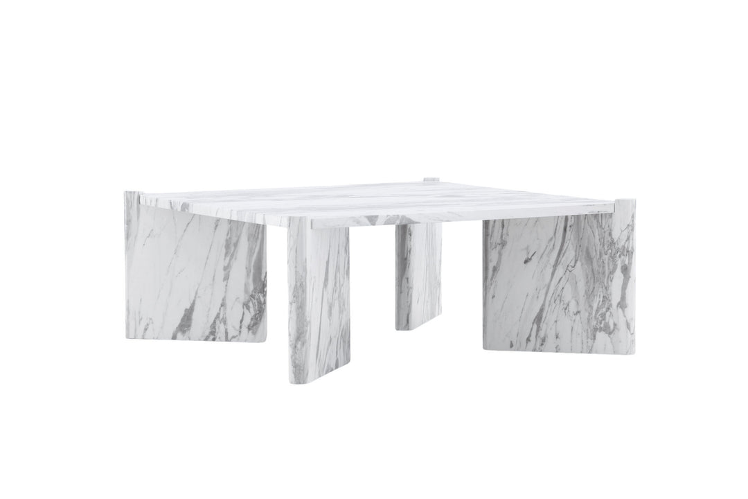Venture Home Rogaland Sofa table  - White Marblelook /  MDF