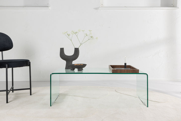 Venture Home Telemark Sofa table  - Clear glass / Clear glass