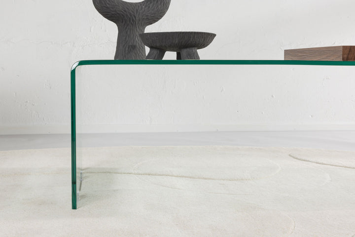 Venture Home Telemark Sofa table  - Clear glass / Clear glass