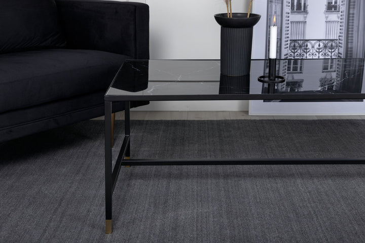 Venture Home Dipp Sofa Table 130*60 - Black / Brass