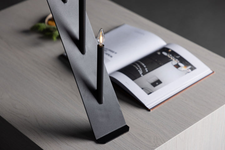 Venture Home Åre 64cm  Table Lamp - Black /  Black