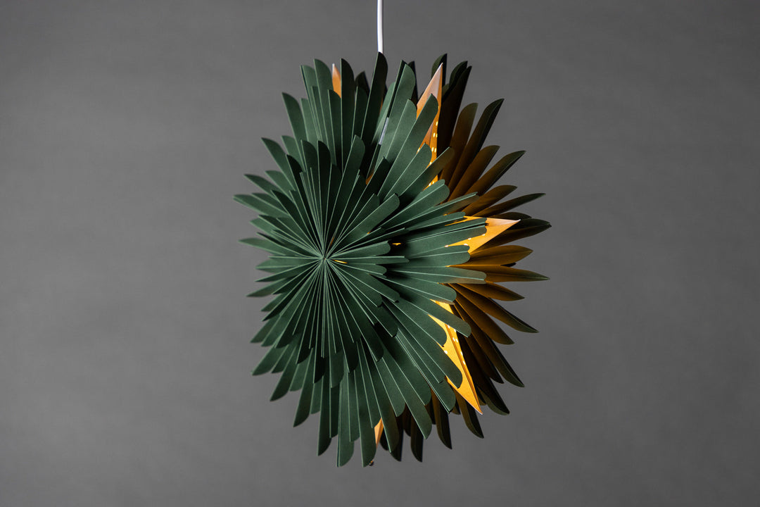 Venture Home Sälen 46cm Pendant Lamp - Green /  Green