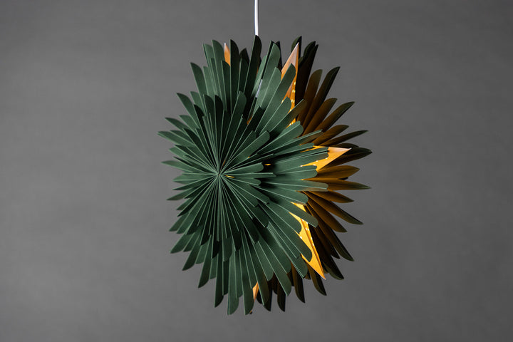 Venture Home Sälen 46cm Pendant Lamp - Green /  Green