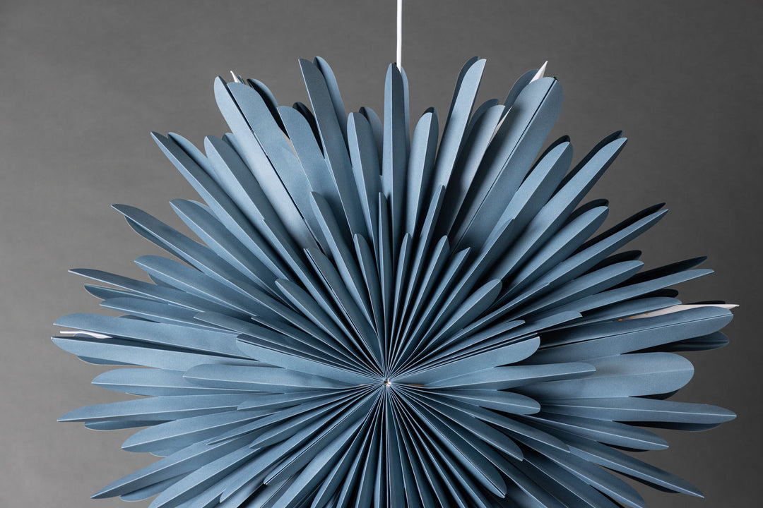 Venture Home Sälen 80cm Pendant Lamp - Grey/Blue  /  Grey/Blue