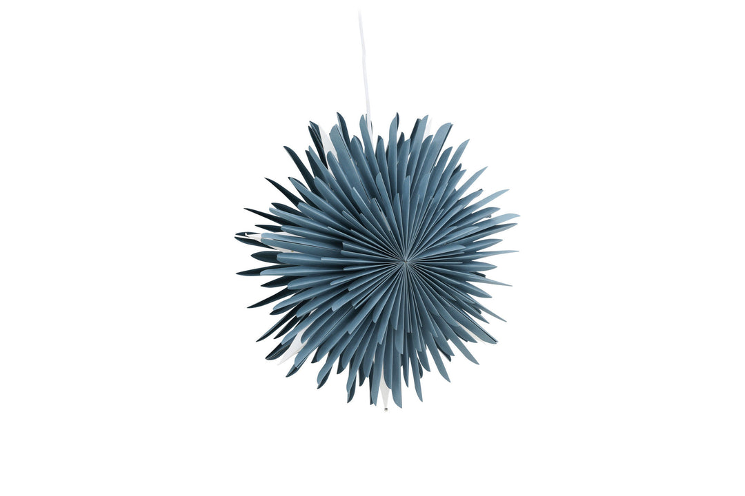 Venture Home Sälen 46cm Pendant Lamp - Grey/Blue  /  Grey/Blue