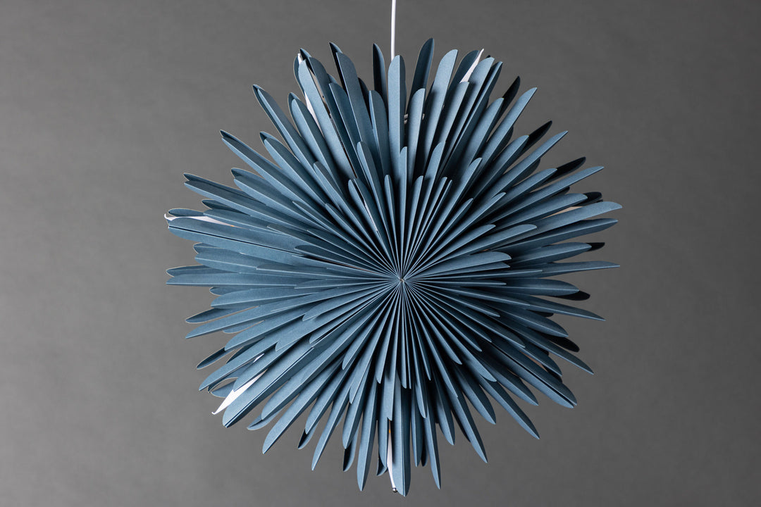 Venture Home Sälen 46cm Pendant Lamp - Grey/Blue  /  Grey/Blue