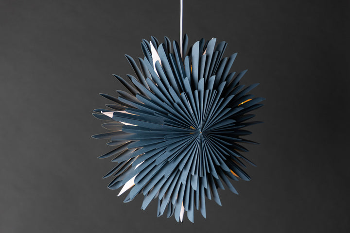 Venture Home Sälen 46cm Pendant Lamp - Grey/Blue  /  Grey/Blue