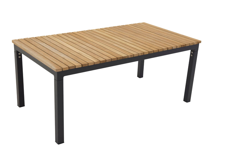 Venture Home Brasilia Sofa Table - Black/Teak