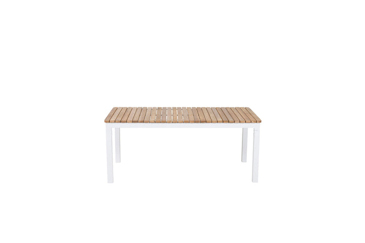 Venture Home Brasilia Sofa Table - White/Teak