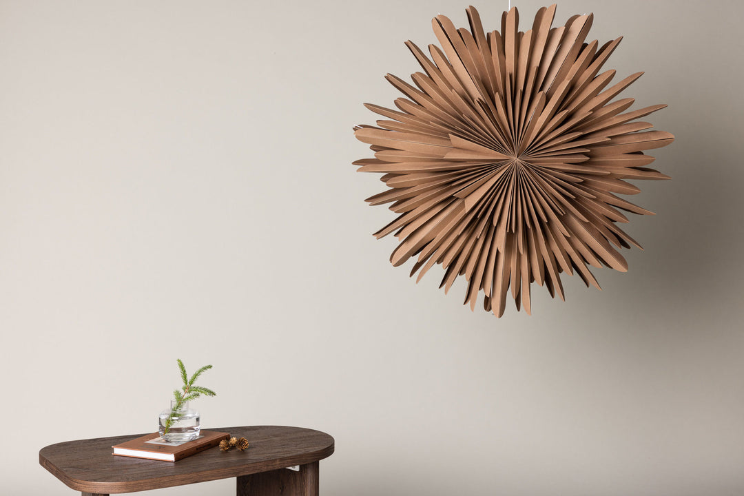 Venture Home Sälen 80cm Pendant Lamp - Brown /  Brown