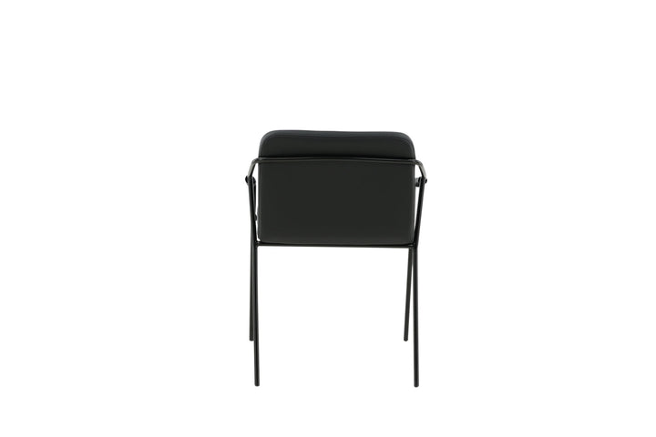 Venture Home Tvist Chair 2-pack - Black / Black PU