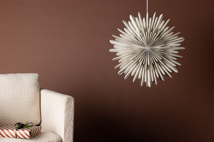 Venture Home Sälen 60cm Pendant Lamp - Beige /  Beige