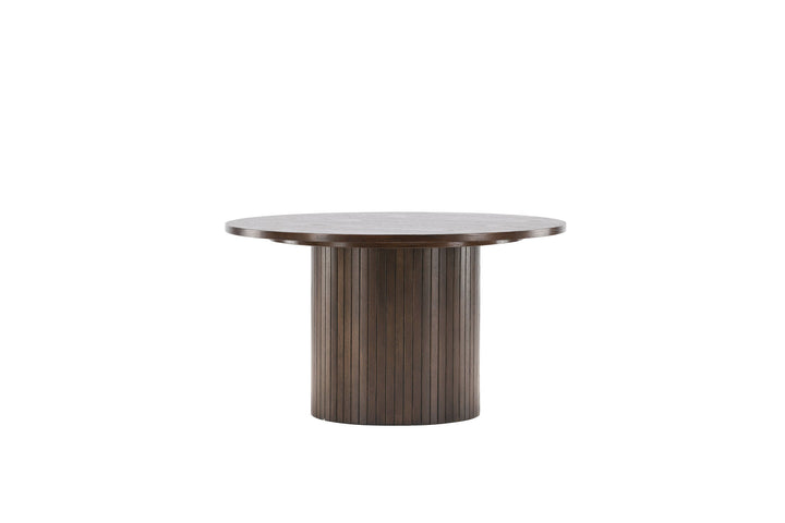 Venture Home Bianca Round Sofa Table  -  / Mocca