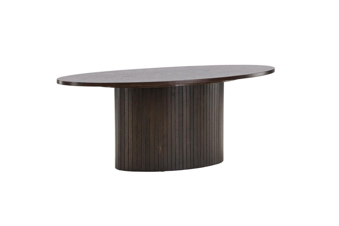 Venture Home Bianca Oval Sofa Table  -  / Mocca