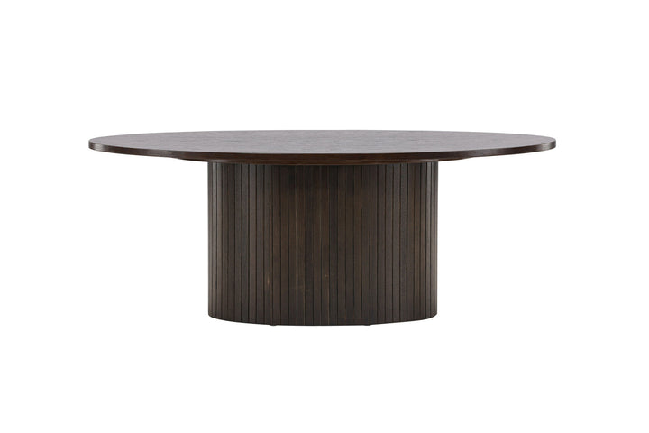 Venture Home Bianca Oval Sofa Table  -  / Mocca